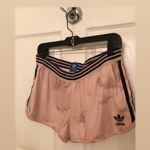 Adidas floral shorts